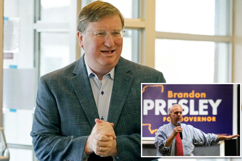 Republican incumbent Tate Reeves fends off Elvis Presleyâs cousin in Mississippi gubernatorial race